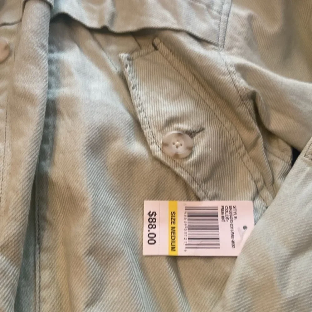 NWT Kensie Jeans Green (fresh mint) jacket size M